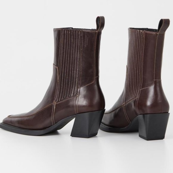 Vagabond Alina Western Boots - Size 8.5/ EU 39 - Picture 2 of 3